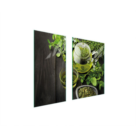PLAQUE DE PROTECTION EN VERRE BOARD 75x52 BOISSON (1/5)
