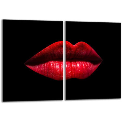 Plaque de protection en verre pour le poêle 2x40x52 Bouche (1/5)