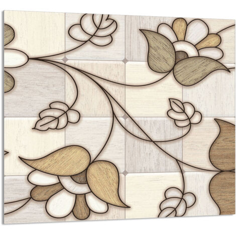 PANNEAU DE VERRE POUR CUISINE 65x60 Mosaïque (1/5)