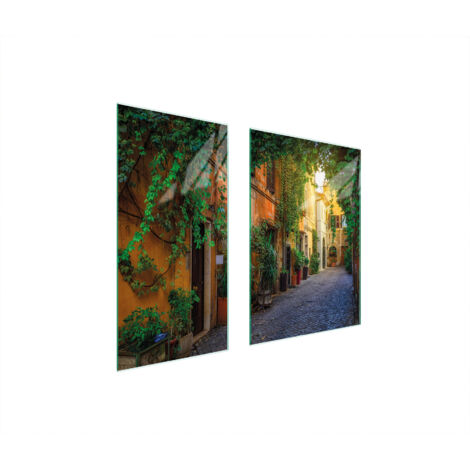 PLAQUE DE PROTECTION EN VERRE 75x52 RUE (1/5)