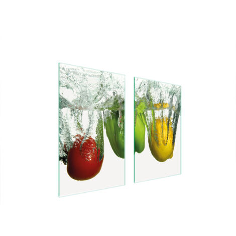 PLAQUE DE PROTECTION EN VERRE POUR POÊLE 75x52 POIVRE (1/5)
