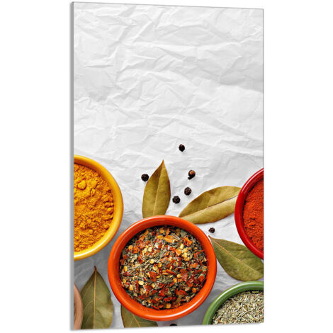 PLANCHE À DÉCOUPER EN VERRE 30x52 Épices (1/5)