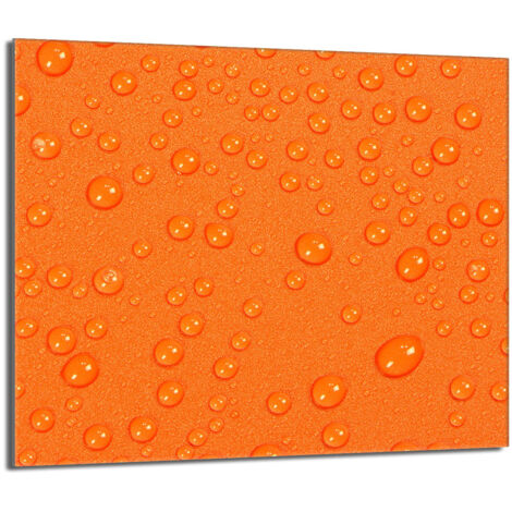 Plaque de protection en verre pour poêle 60x52 Krople (1/5)