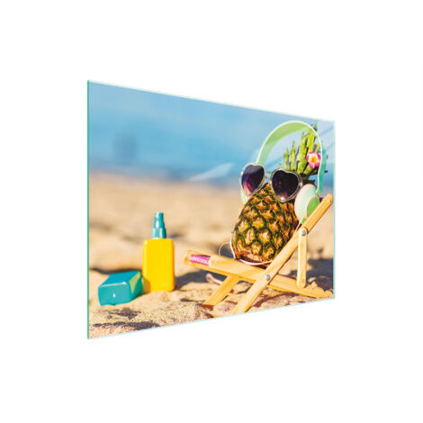 PLANCHE À DÉCOUPER EN VERRE 30x22 ANANAS (1/5)