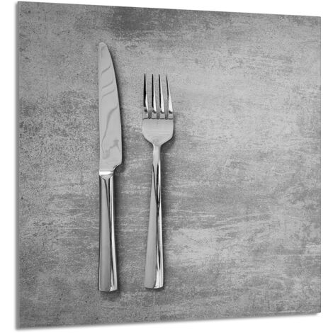 PANNEAU DE VERRE POUR CUISINE 60x65 Couverts (1/5)