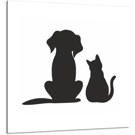 PANNEAU DE VERRE POUR CUISINE 60x65 Animaux (1/5)