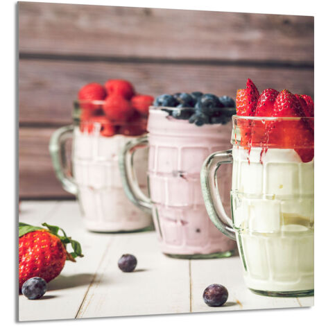 PANNEAU DE VERRE POUR CUISINE 60x65 Dessert (1/5)