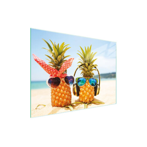 PLANCHE À DÉCOUPER EN VERRE 30x22 ANANAS (1/5)