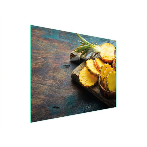 PLANCHE À DÉCOUPER EN VERRE 52x40 ANANAS (1/5)