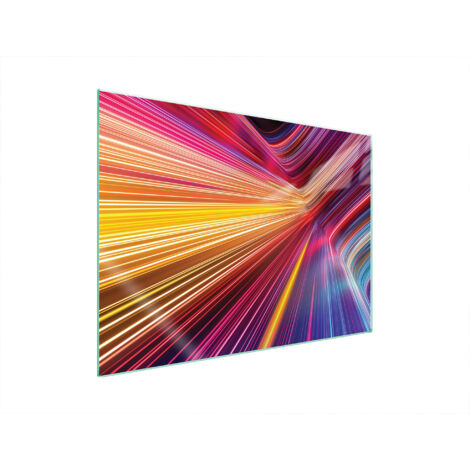 PLAQUE DE PROTECTION EN VERRE POUR POÊLE 70x52 COLORÉE (1/5)