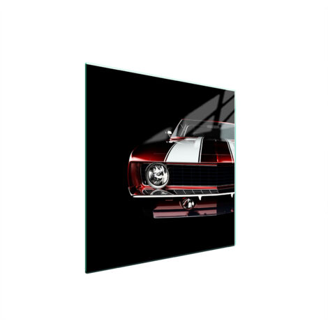 PLAQUE DE PROTECTION EN VERRE POUR POÊLE 50x52 AUTO (1/5)