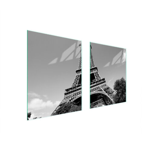 PLAQUE DE PROTECTION EN VERRE POUR POÊLE 85x52 PARIS (1/5)