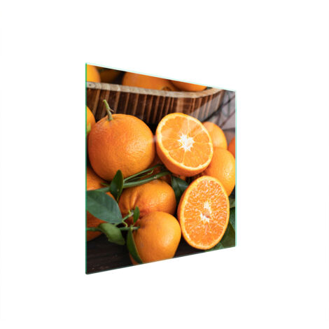 PLAQUE DE PROTECTION EN VERRE POUR POÊLE 50x52 FRUIT (1/5)