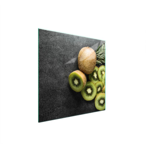 PLAQUE DE PROTECTION EN VERRE POUR POÊLE 50x52 KIWI (1/5)