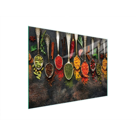 PLANCHE À DÉCOUPER EN VERRE 40x30 ÉPICES (1/5)