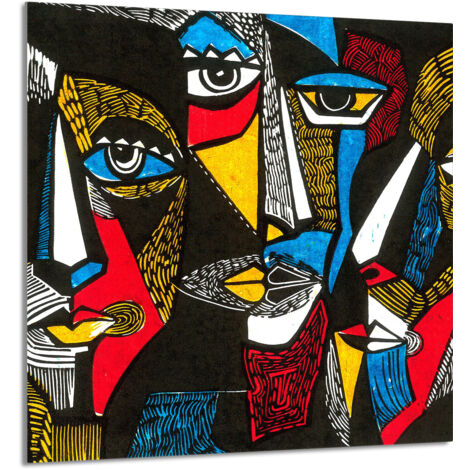 PANNEAU DE VERRE POUR CUISINE 60x65 Pop Art (1/5)
