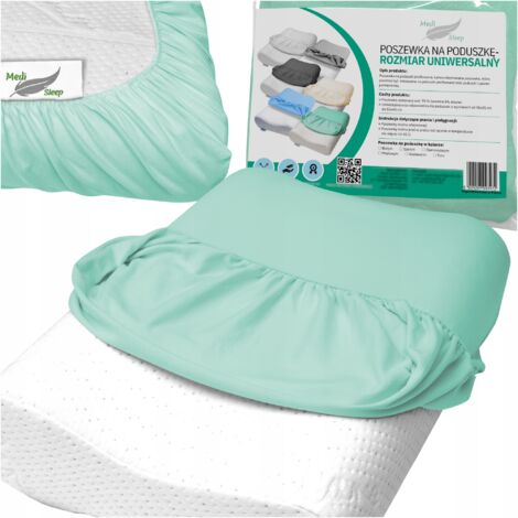 Housse d'oreiller orthopédique universelle à mémoire de forme Medi Sleep
