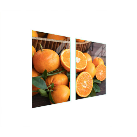 PLAQUE DE PROTECTION EN VERRE POUR CUISINE 65x52 FRUITS (1/5)
