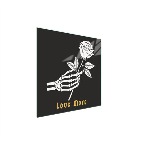 PLAQUE DE PROTECTION EN VERRE POUR POÊLE 50x52 ROSE (1/5)