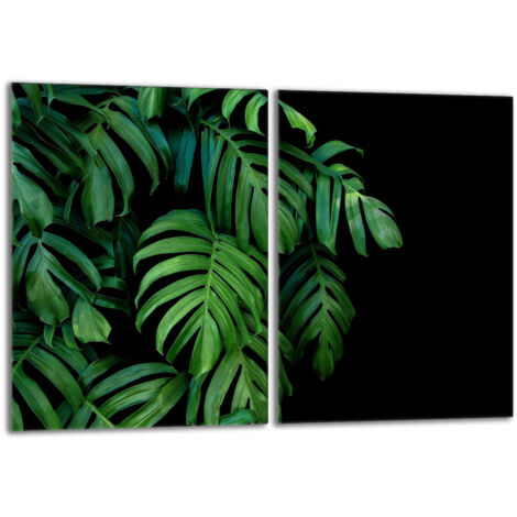 Protection de plaque de cuisson en verre 2x40x52 Monstera (1/5)
