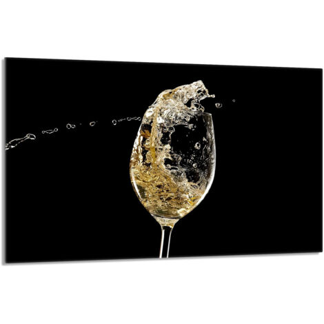 Plaque de protection en verre pour poêle 80x52 Wine (1/5)
