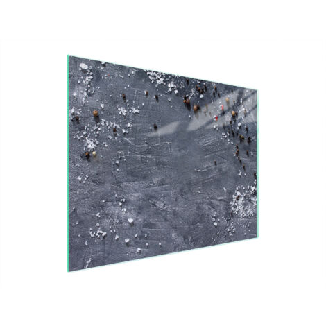 PLANCHE À DÉCOUPER EN VERRE 52x40 ARDOISE