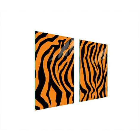 PLAQUE DE PROTECTION EN VERRE POUR POÊLE 75x52 TIGER (1/5)