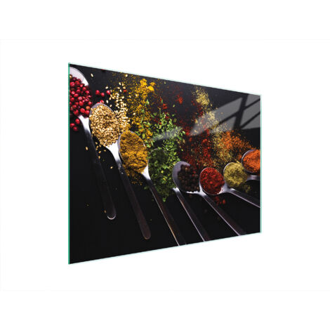 PLANCHE À DÉCOUPER EN VERRE 40x30 ÉPICES (1/5)