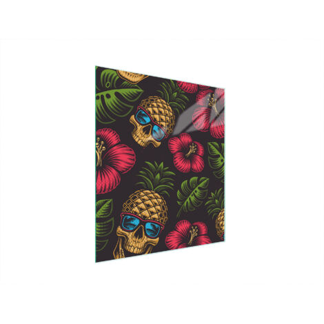 PLANCHE À DÉCOUPER EN VERRE 45x52 ANANAS (1/5)