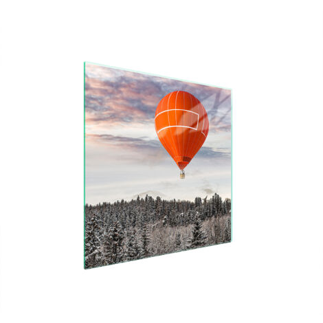 PLAQUE DE PROTECTION EN VERRE POUR POÊLE 50x52 BALLON (1/5)