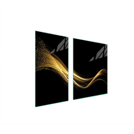 PLAQUE DE PROTECTION EN VERRE POUR POÊLE 90x52 NOIRE (1/5)