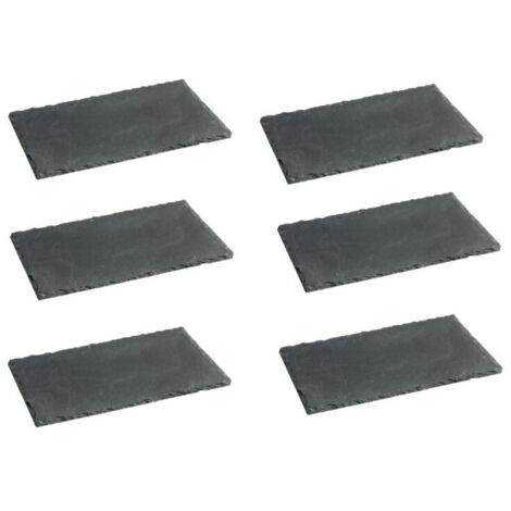 PLAT DE SERVICE 14 x 22 cm noir EN ARDOISE NATURELLE
