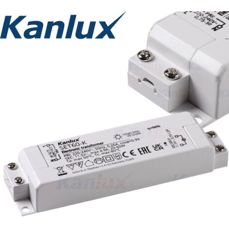 Transformateur électronique SEET HA-60T3 20-60W - 230V/12V - Halogène - Occasion