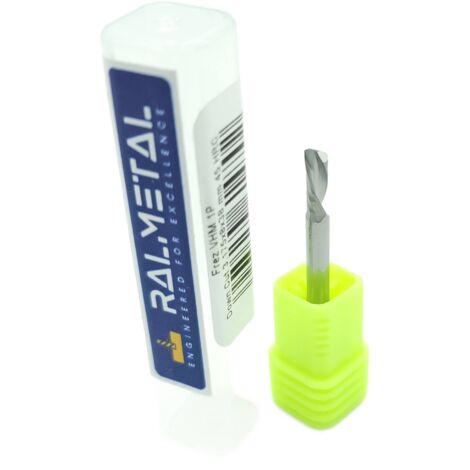 Fraise VHM 1P Coupe descendante 3,175 x 8 x 38 mm 45 HRC (1/3)