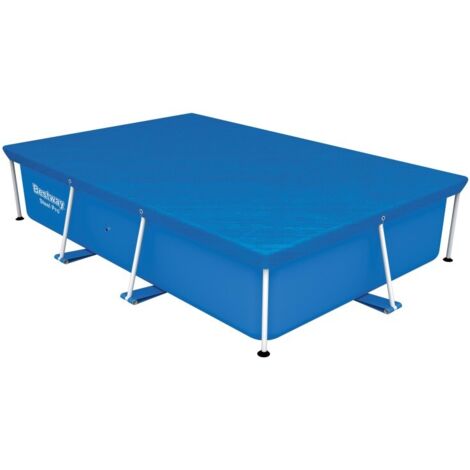 Bestway Bâche 4 saisons rectangle 264 x 174 cm pour piscine Steel Pro 259 x 170 cm