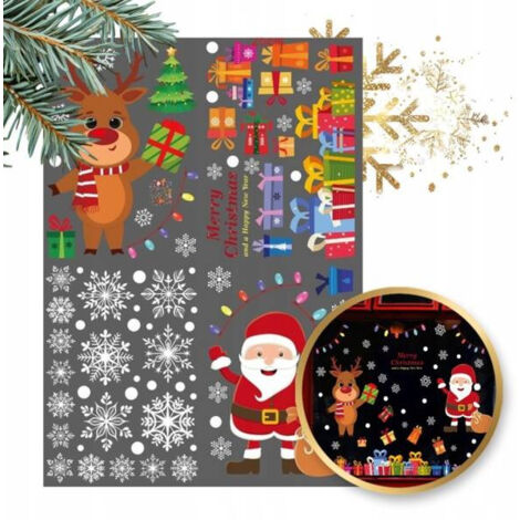 Autocollants De Noël Et Nouvel An, Décorations Pou... – Grandado