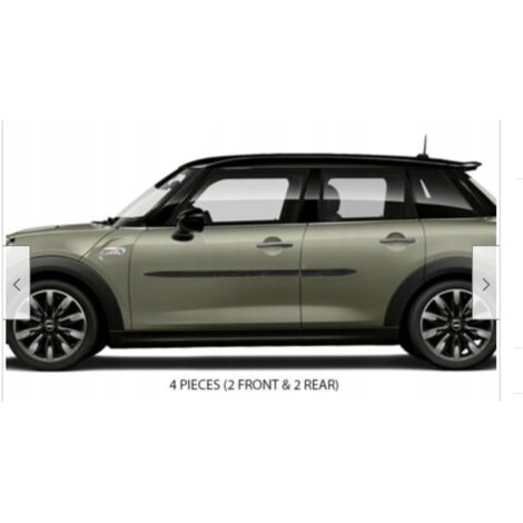 MINI COOPER 2014-2022 - Garnitures de portes latérales noires (1/5)