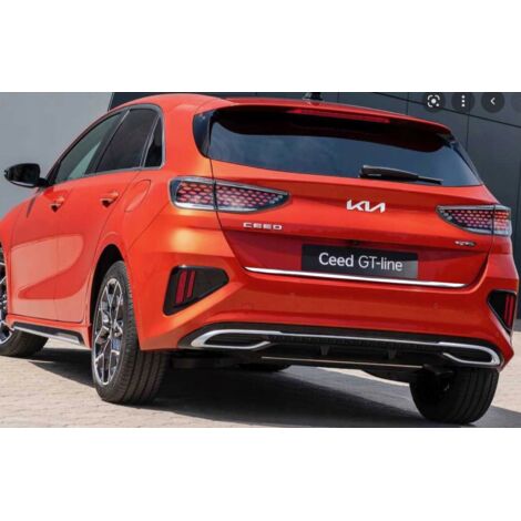 Kia Cee'd III GT - BANDE DE COUVERCLE DE COFFRE CHROMÉE (1/5)