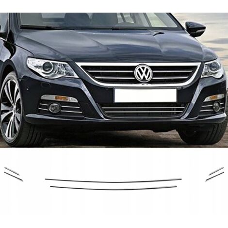 VW PASSAT CC - GRILLE DE PARE-CHOCS CHROMÉE BANDES DE GRILLE