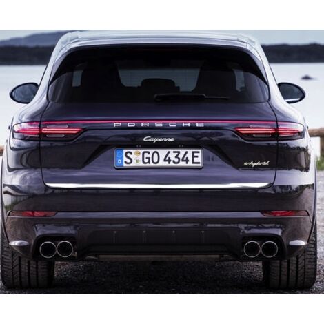 Garniture de hayon chromée Porsche Cayenne III 2017+