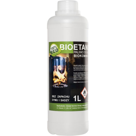 Bioalcool bioéthanol BIO carburant pour cheminée bio 1L (1/2)