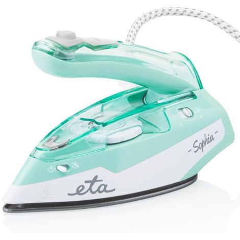 Fer à Repasser Voyage Prestige Vintage Années 80 – Avec Jet D'eau – Blanc – état Fonctionnel