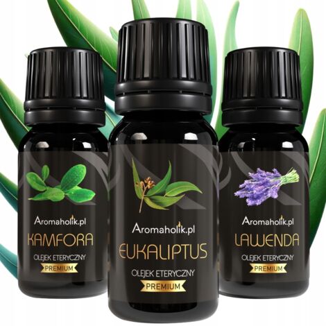 Huiles essentielles 100 % naturelles - Kit de soulagement du rhume (1/5)