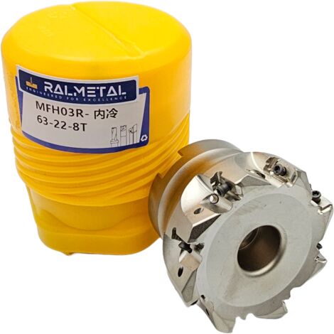 Tête de fraisage D63 mm 8T refroidissement interne LOGU030310ER (1/2)