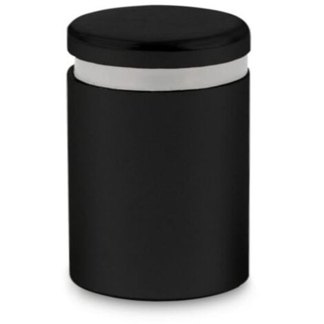 Support de montage en aluminium (entretoise) (noir mat) - 19x19 (1/3)