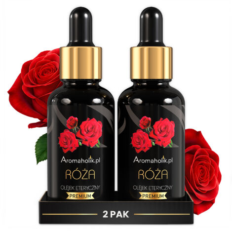 Huile essentielle de rose aux pétales de rose naturels 60 ml (1/5)