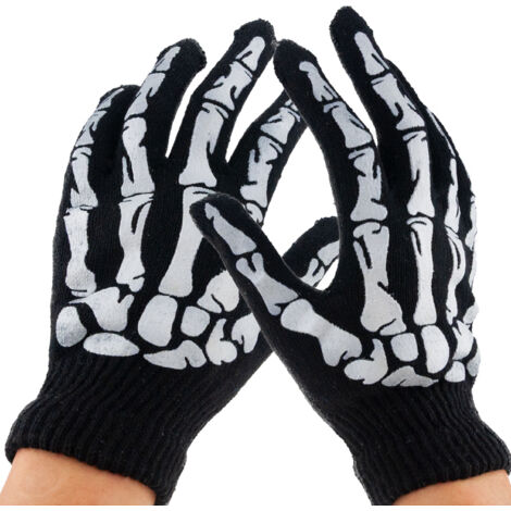 Gants squelette phosphorescents enfant Halloween : Deguise-toi, achat Gants squelette phosphorescents enfant Halloween : Deguise-toi, achat
