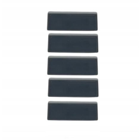Ensemble de 5 cache-trous de drainage de fenêtre anthracite