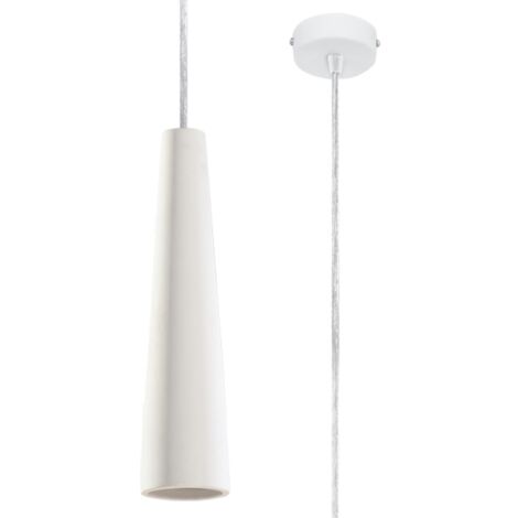 LAMPE SUSPENDUE ARBYX 1 GU10 BLANC LUMILO 08.369.45 (1/5)