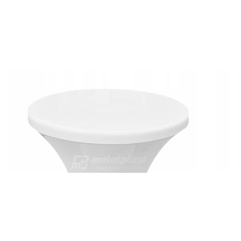 Tabouret en plastique blanc SEAT / Produit poli